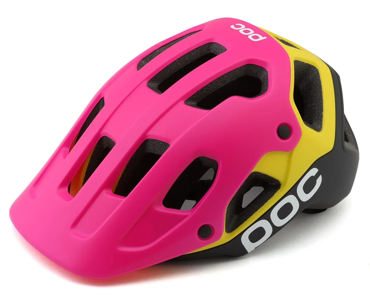 POC Cularis Pure MIPS Helmet (Matte Rhos Red/Citrine Yellow) (M)